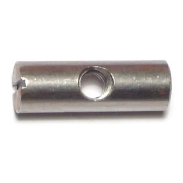 Connector Bolt, 1/4"-20, 1-1/4" L, Alloy Steel, Zinc Plated, 20 PK